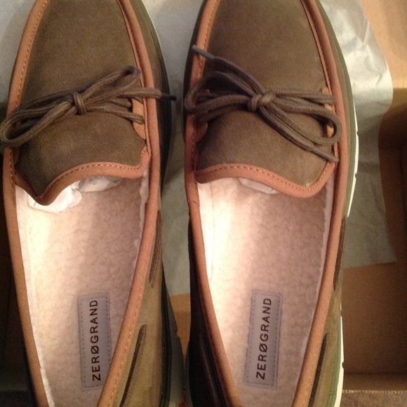 Cole Haan Men's Generation ZeroGrand Suede Rec Slippers - 11.5M -New in Box - Picture 5 of 8